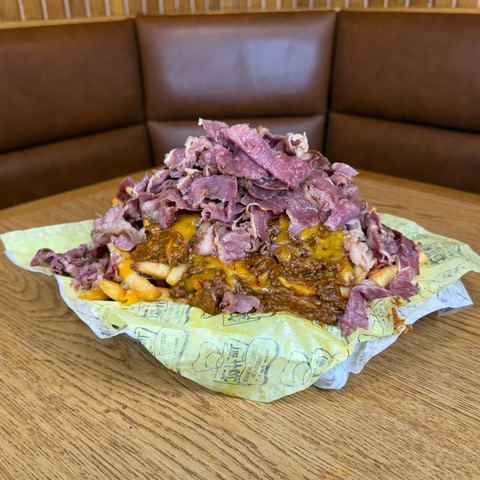 pastrami chili cheese fries